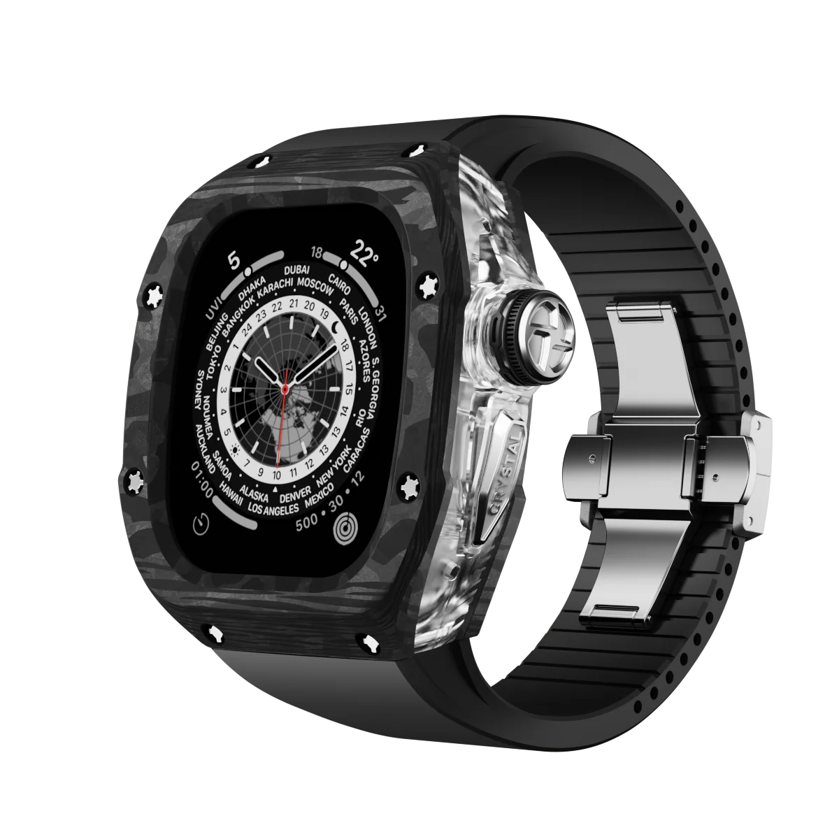 DC 1202 Apple Watch Case - Silver 49mm