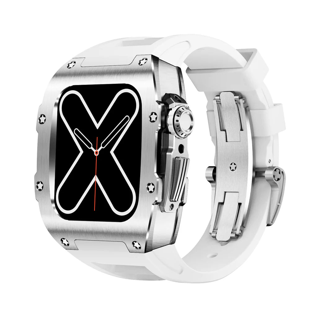 DC 0720 Apple Watch Case - Silver 45/44mm