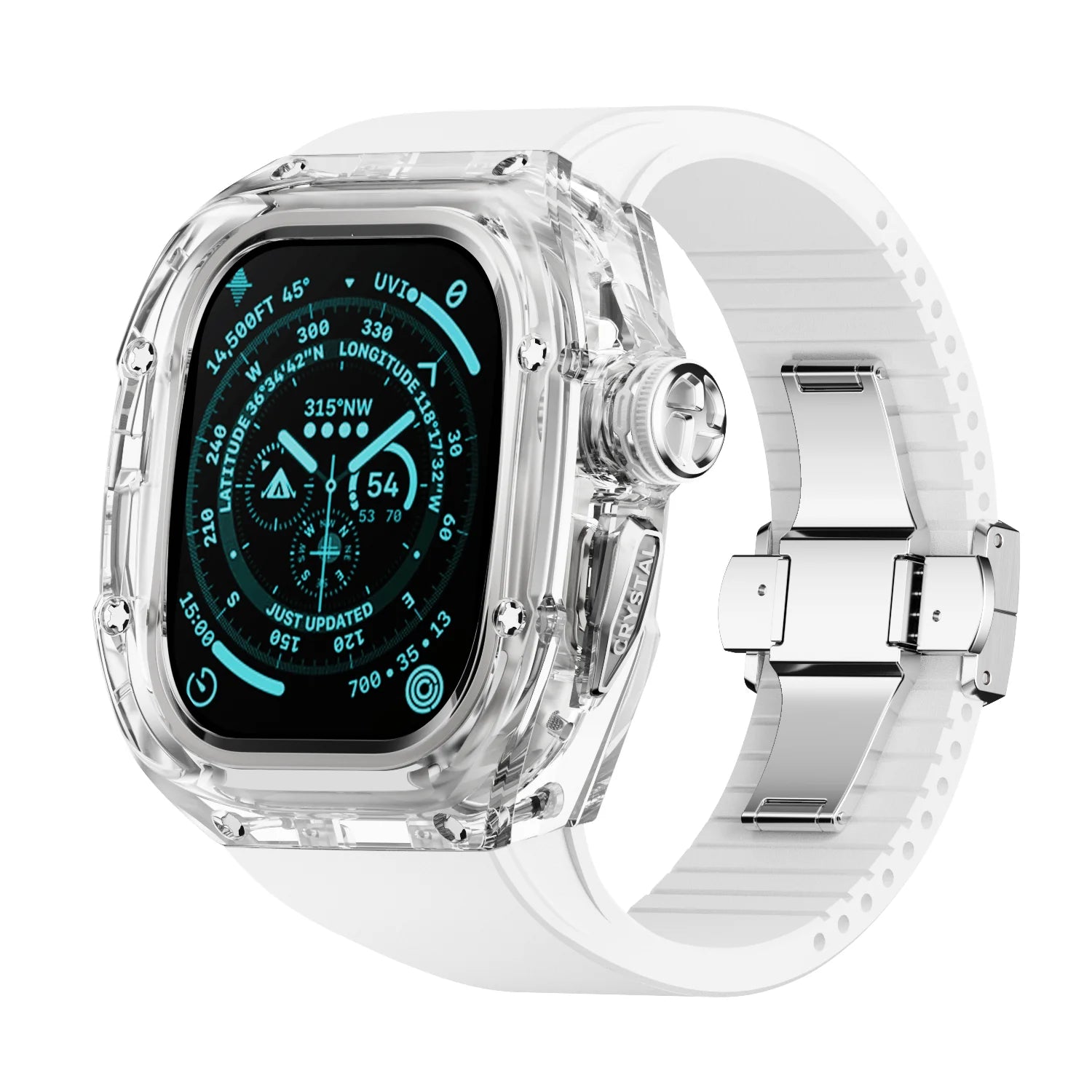 DC 1501 Apple Watch Case - Silver 45/44m