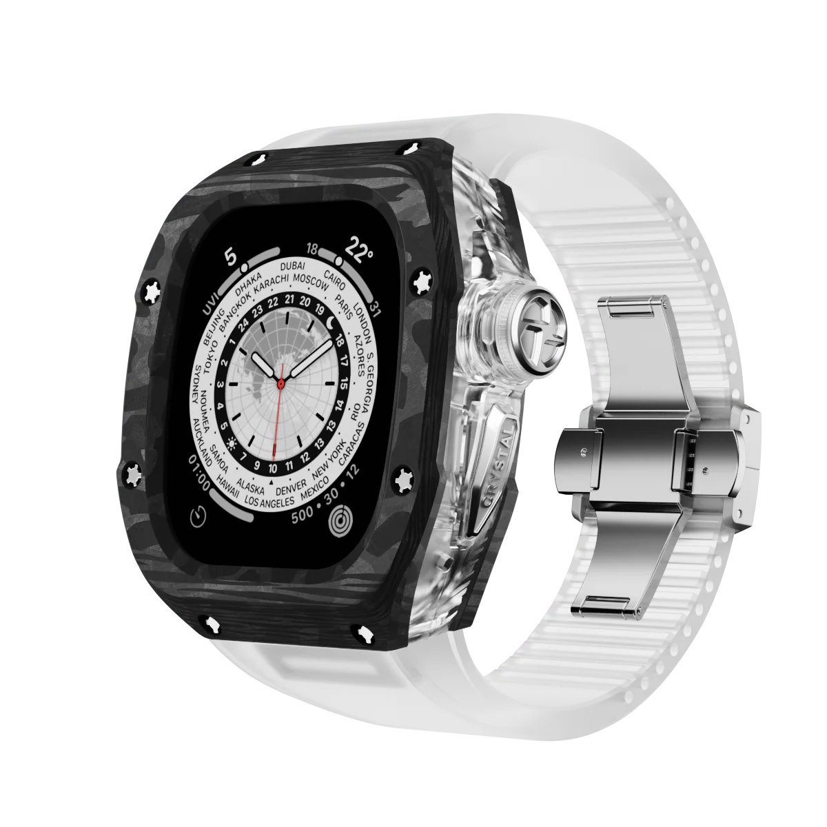 DC 1202 Apple Watch Case - Silver 49mm