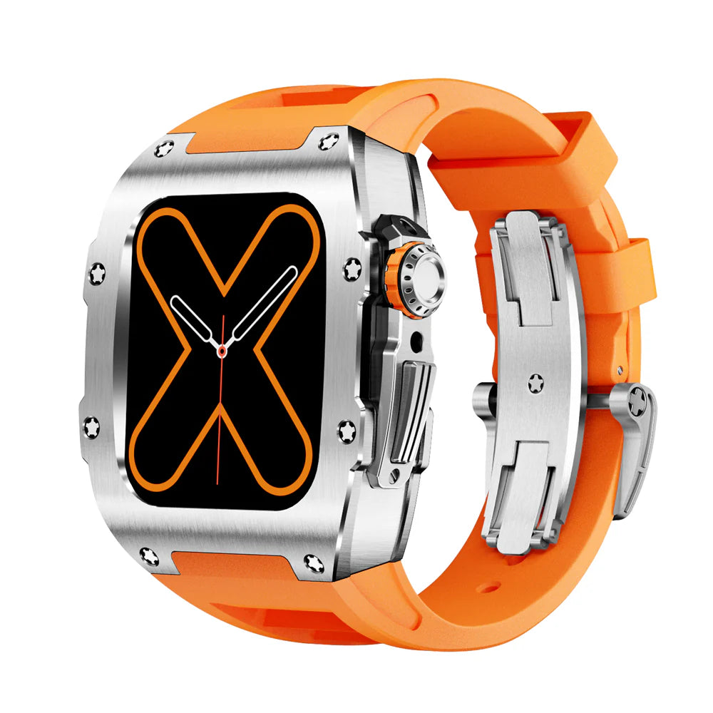 DC 0720 Apple Watch Case - Silver 45/44mm