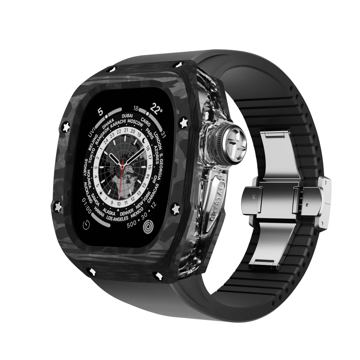 DC 1202 Apple Watch Case - Silver 49mm