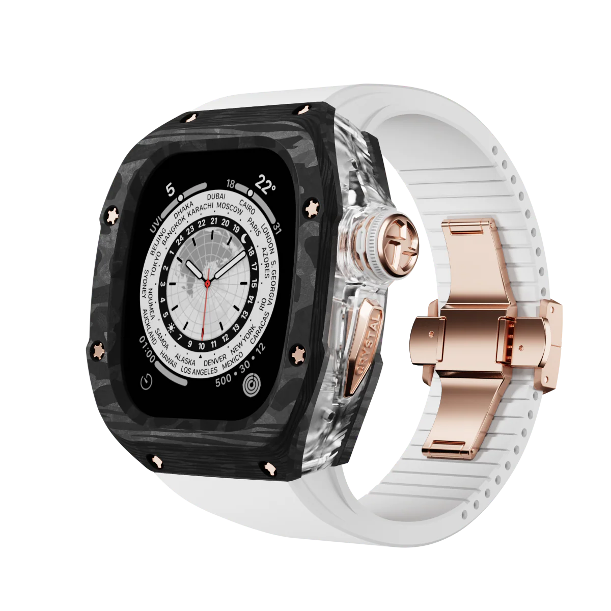 DC 1201 Apple Watch Case - Rose Gold 45/44mm