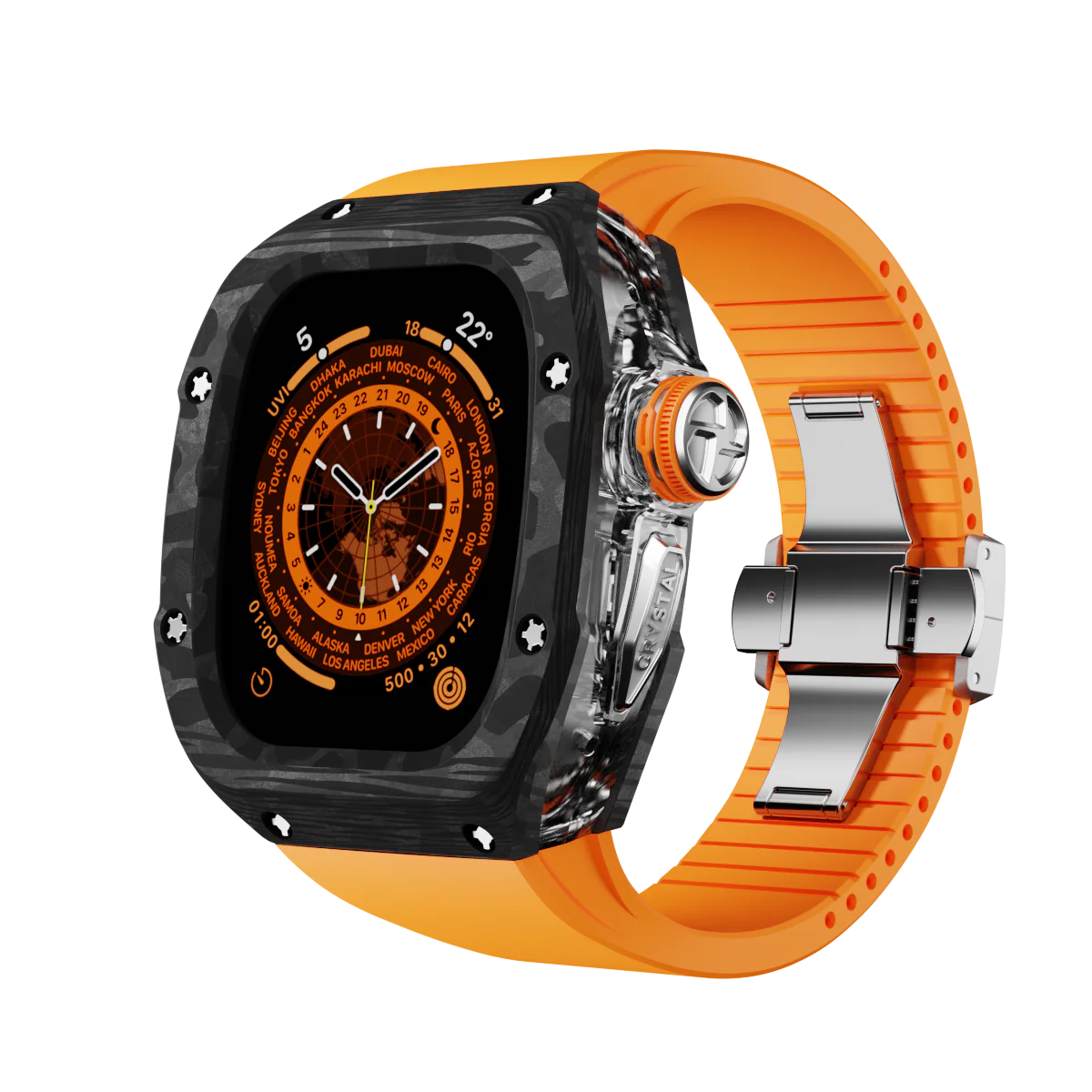 DC 1202 Apple Watch Case - Silver 49mm