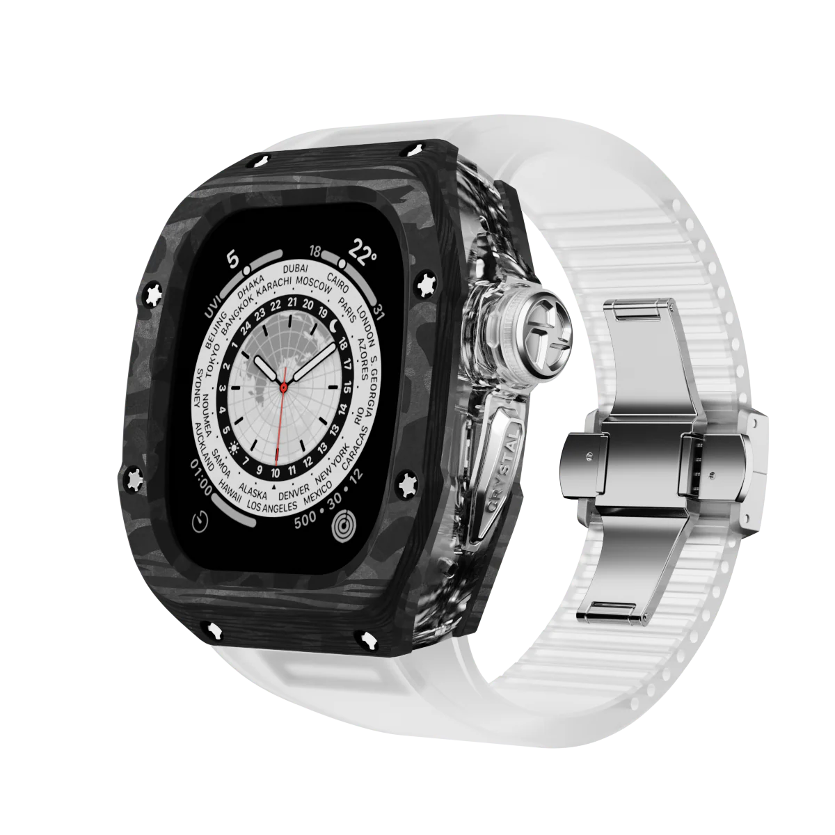 DC 1202 Apple Watch Case - Silver 49mm