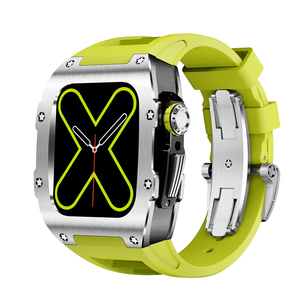 DC 0720 Apple Watch Case - Silver 45/44mm