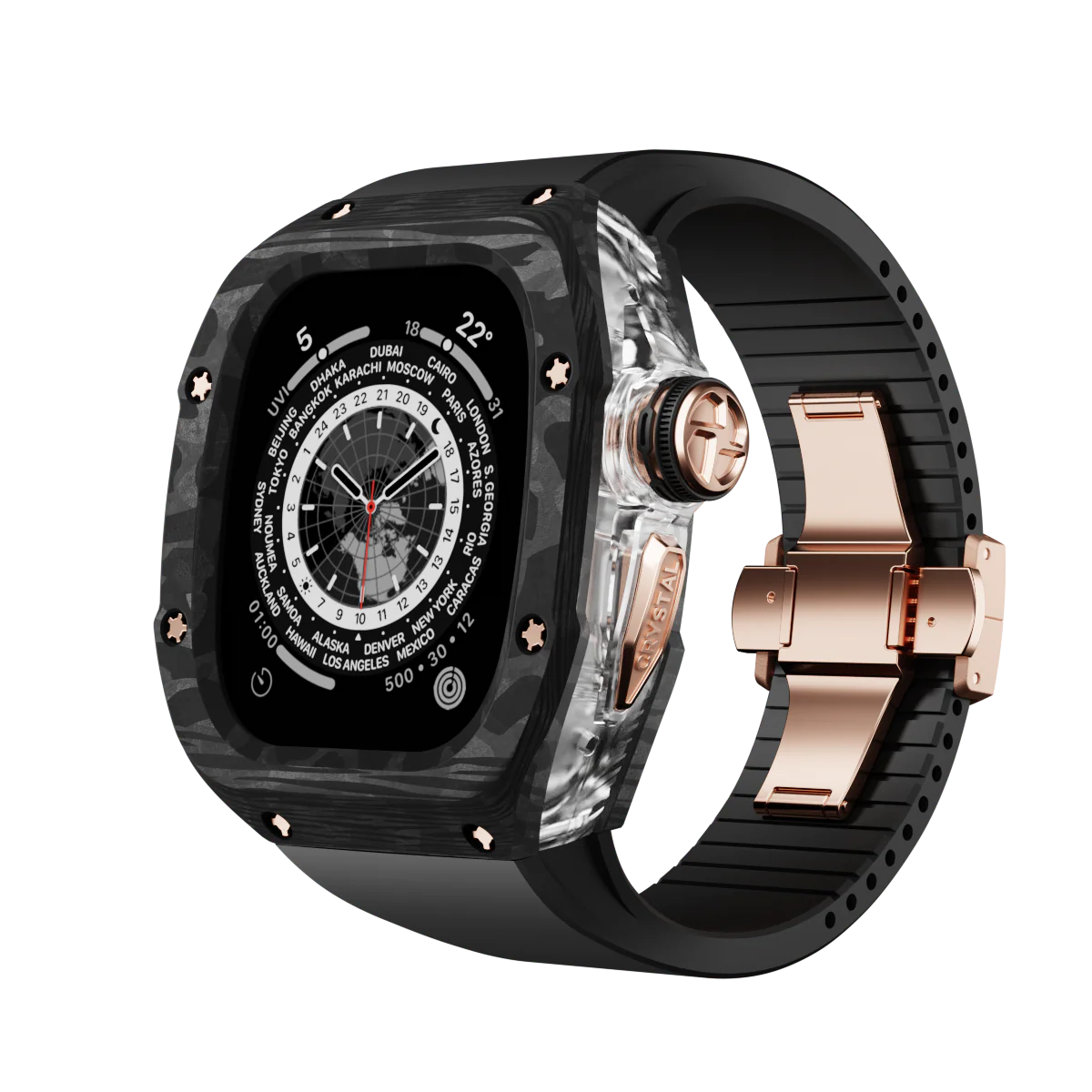 DC 1201 Apple Watch Case - Rose Gold 45/44mm