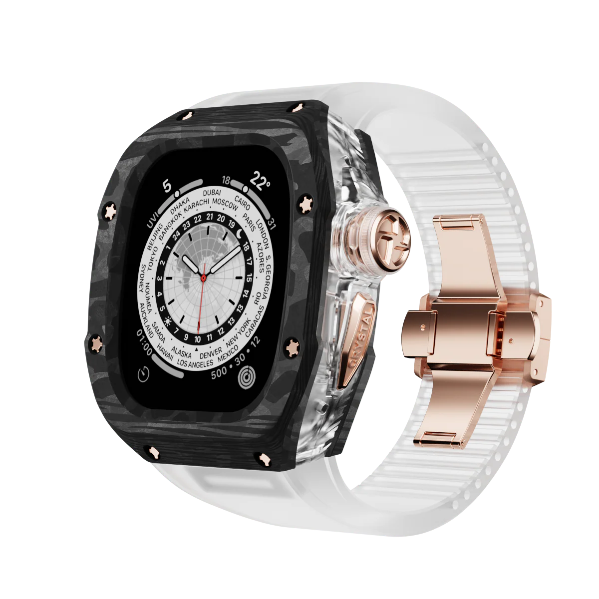 DC 1201 Apple Watch Case - Rose Gold 45/44mm