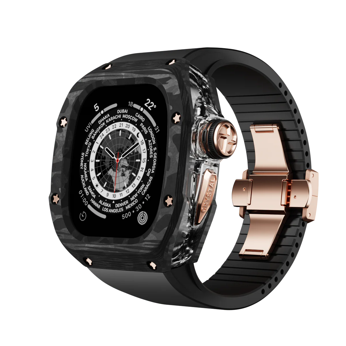 DC 1201 Apple Watch Case - Rose Gold 45/44mm