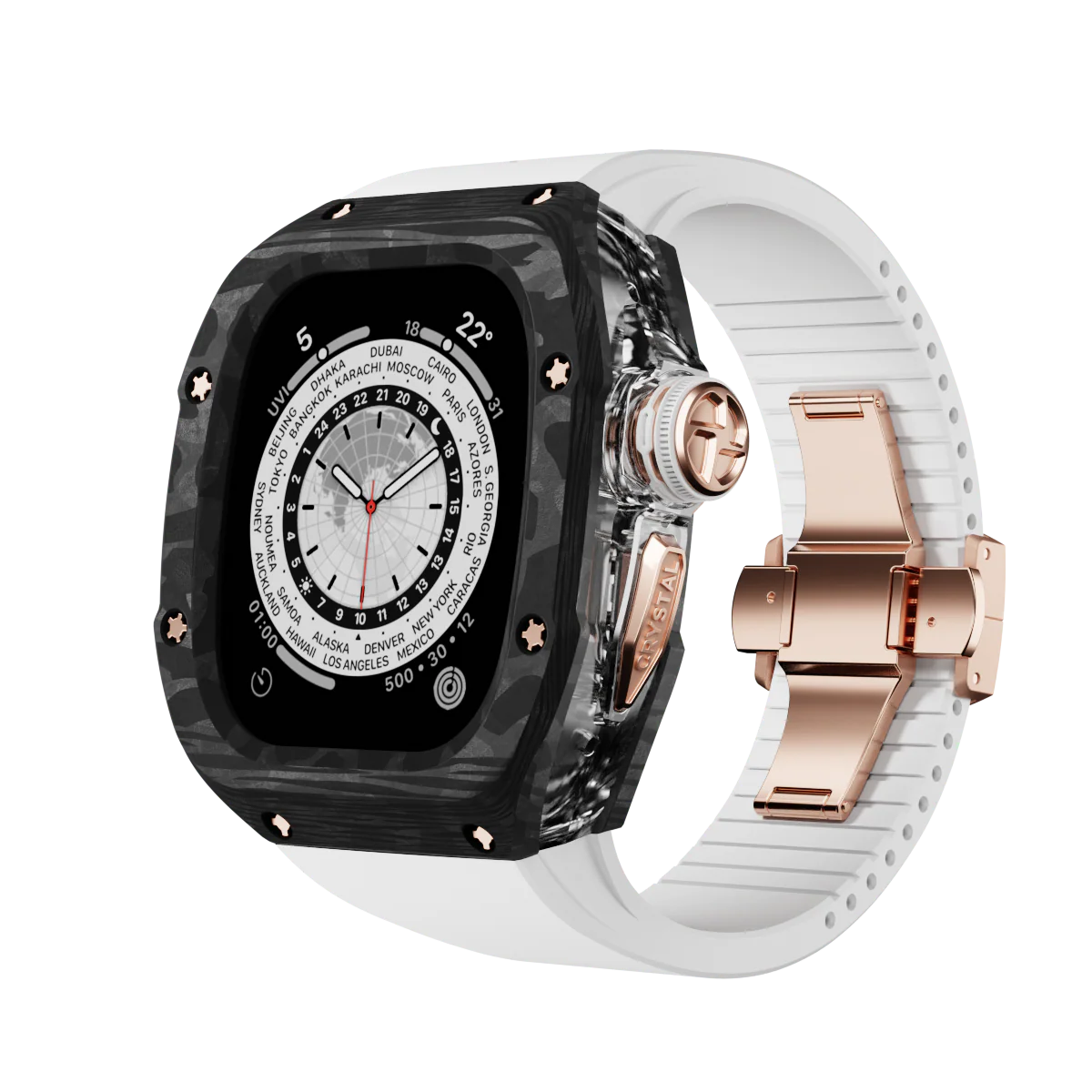 DC 1201 Apple Watch Case - Rose Gold 45/44mm