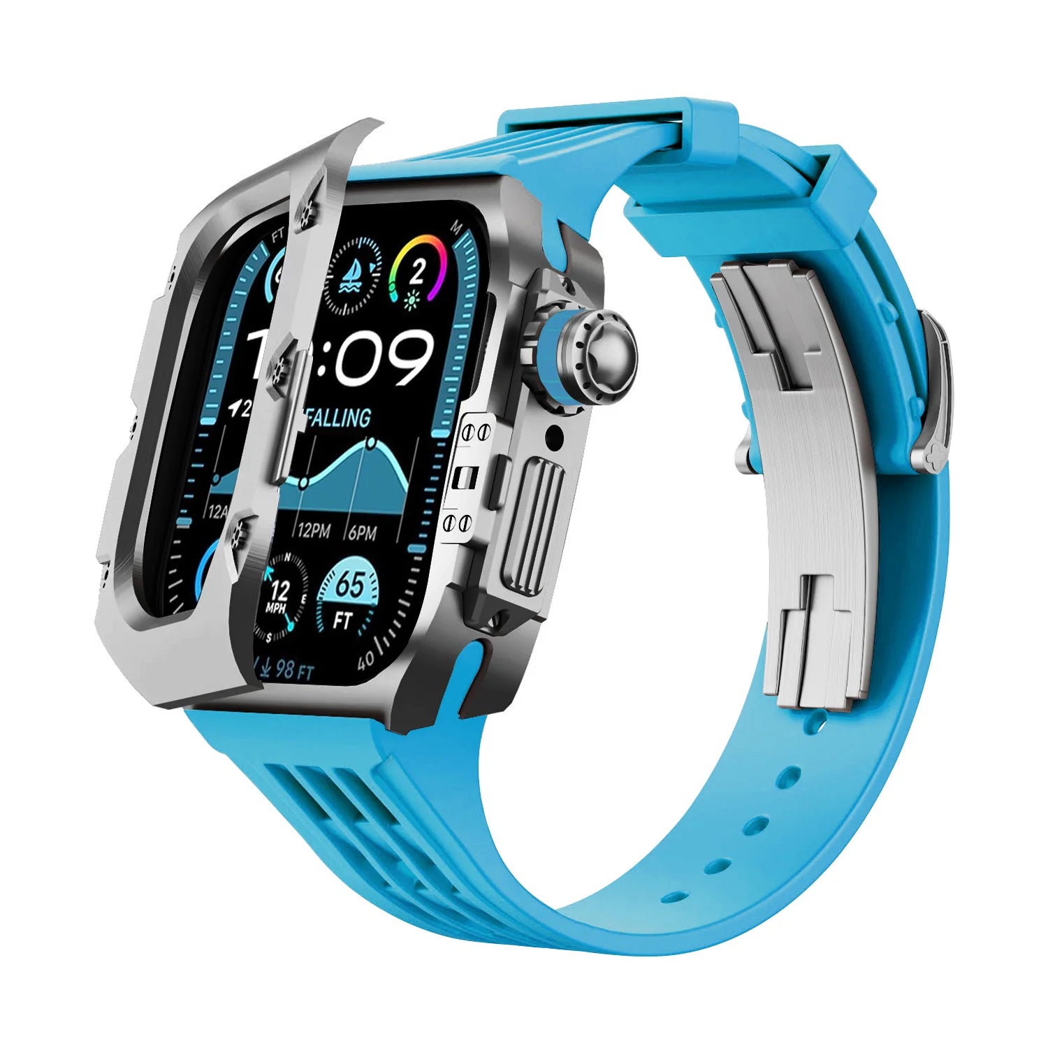 DC-Flipro Apple Watch Case - Titanium Case