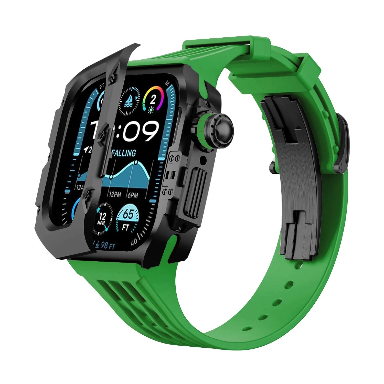 DC-Flipro Apple Watch Case - Black Case