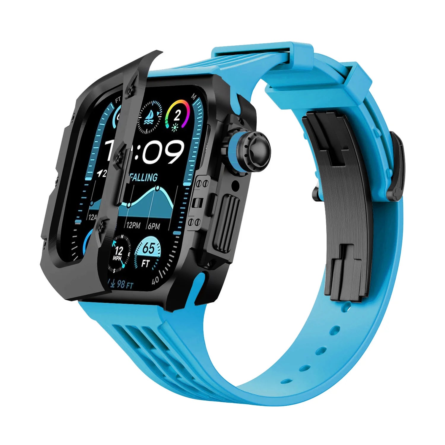 DC-Flipro Apple Watch Case - Black Case