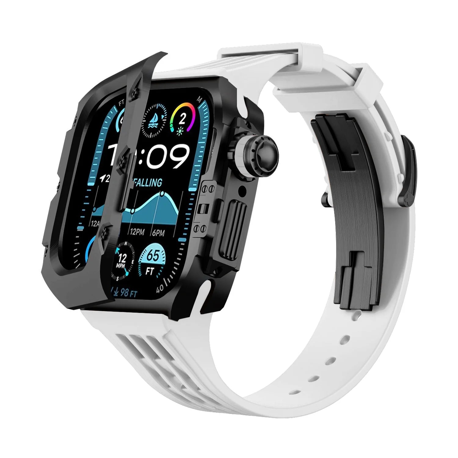 DC-Flipro Apple Watch Case - Titanium Case