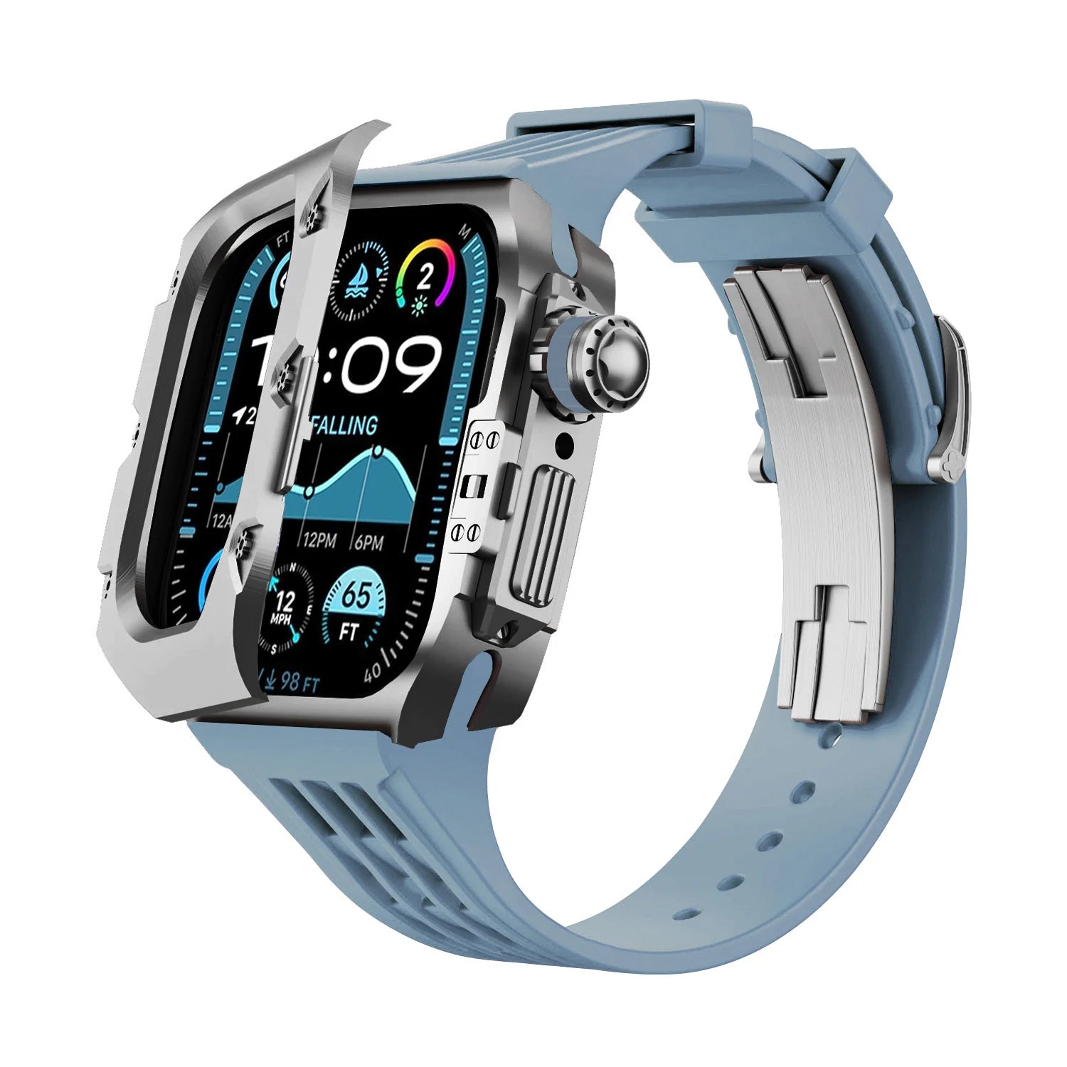 DC-Flipro Apple Watch Case - Titanium Case