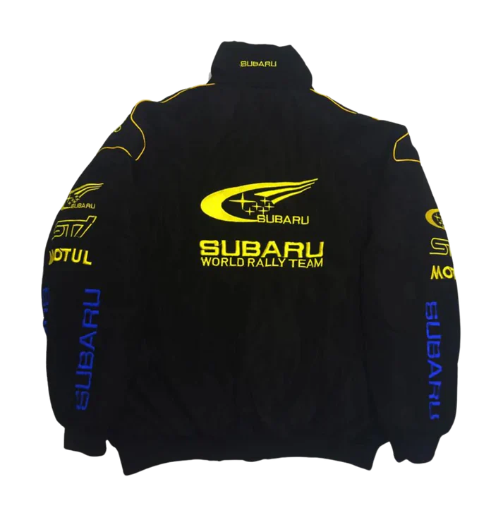 Giacca Racing Subaru Nera - Rally Edition