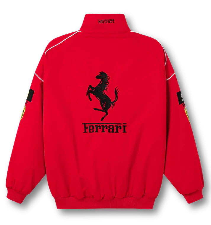 Giacca Racing Rossa – Stile F1