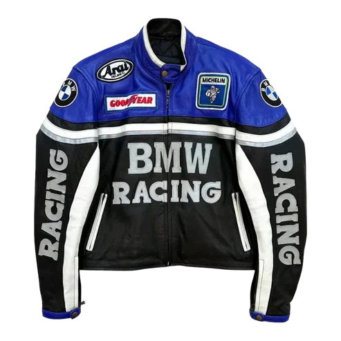 Giacca in Pelle Racing BMW – Vintage Edition
