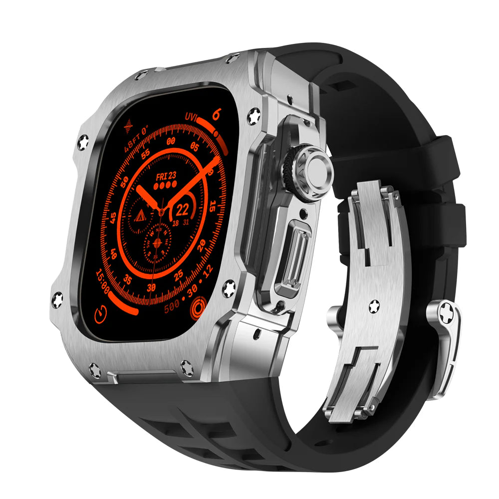 DC 0803 Apple Watch Case - Silver 49mm