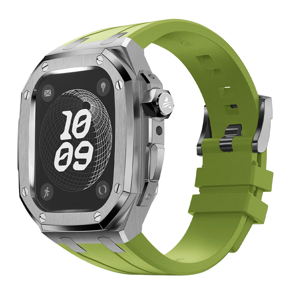 DC 1304 Apple Watch Case - Full Silver 49/45mm