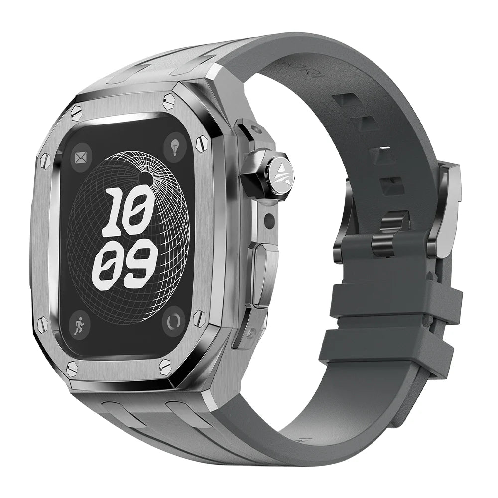 DC 1304 Apple Watch Case - Full Silver 49/45mm