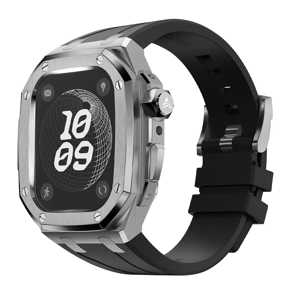 DC 1304 Apple Watch Case - Full Silver 49/45mm